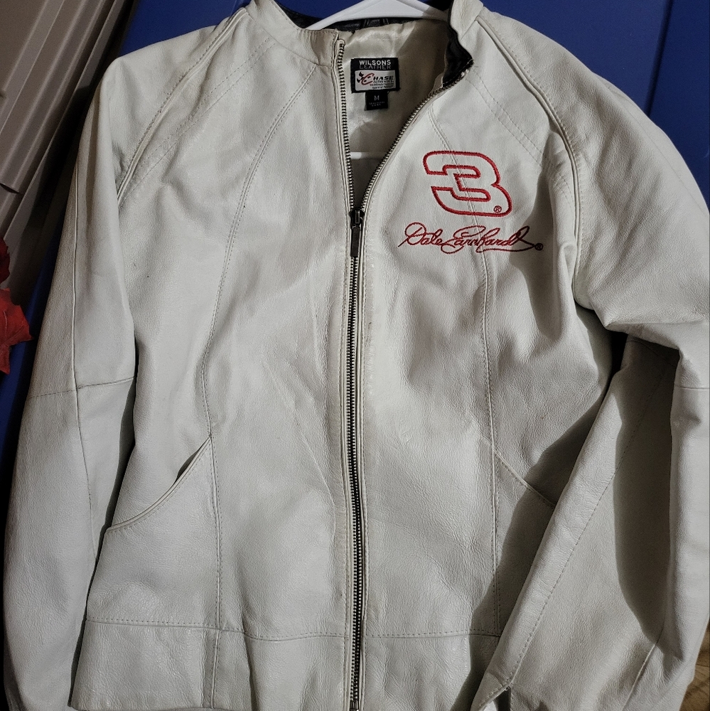 Leather Jacket Dale Earnhardt  #3